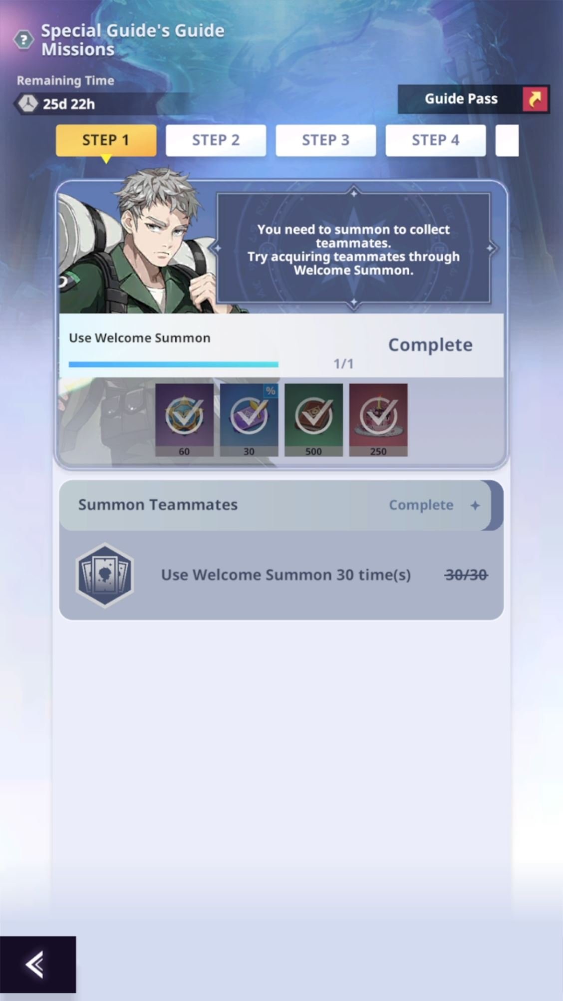 Special Guide's Guide Missions